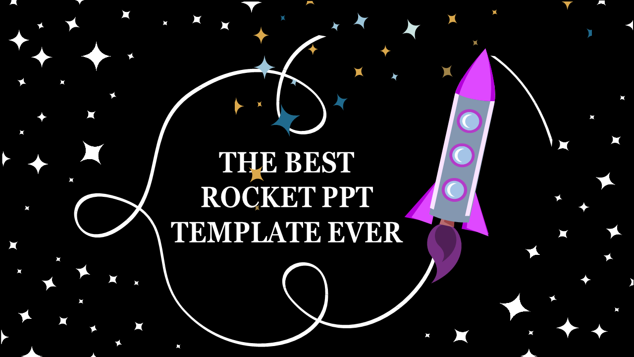 rocket ppt template-The Best ROCKET PPT TEMPLATE Ever